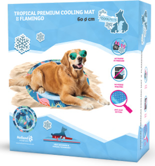CoolPets - Tropical Premium Cooling Mat Flamingo