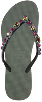 Copa cabana colorful legergroen Bruin/groen - 37-38