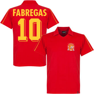 Copa Spanje Retro Shirt 1980's + Fabregas - L