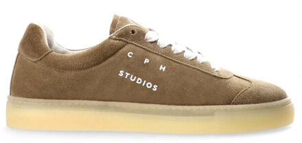 Copenhagen Cph433 suede lage sneakers dames Taupe - 41