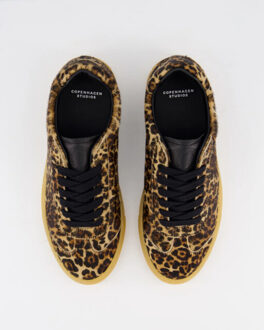Copenhagen Dames cph433 sneaker leopard - maat 38 Bruin