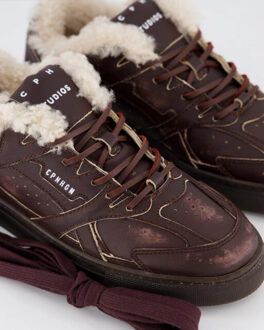 Copenhagen Dames cph63 vintage teddy wit - maat 40 Bruin