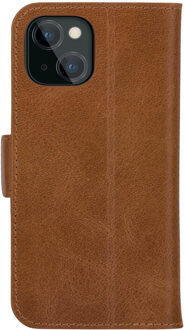 Copenhagen Slim Apple iPhone 13 Book Case Leer Bruin