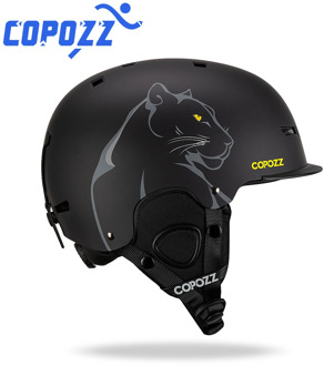 COPOZZ New ski helmet Certificate Half-covered Anti-impact Skiing Helmet For Adult and Kids Ski Snowboard safety Helmet