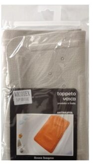 Coppens Antislip Badmat Grijs 36 x 82 cm