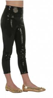 Coppens Feestkleding Legging pailletten zwart meisje Maat 116