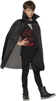 Coppens Halloween Cape Dracula Nightfall Zwart  75 cm - Kinderkostuum - Carnavalskleding