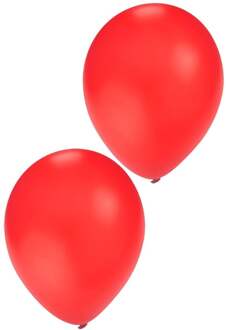 Coppens Helium ballonnen rood 10 inch per 50 stuks