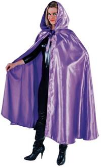 Coppens Luxe paarse cape van satijn | Halloween