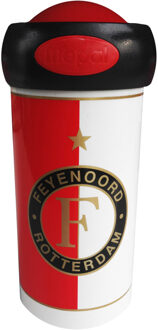 Coppens Schoolbeker feyenoord rood/wit Mepal