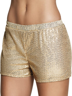 Coppens St. Hotpants Sequins Goud Maat M