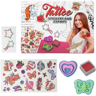 Coppens Tattoobox Met Stickers En Stempels 15 Cm