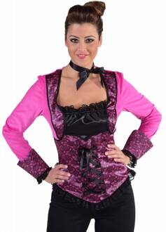 Coppens Top met korset Burlesque Pink-Maat:S