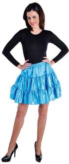 Coppens Volangen stroken rok Blauw