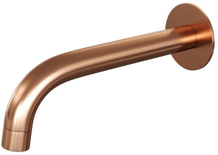 Copper Edition universele uitloop 21,3cm geborsteld koper PVD