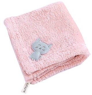 Coral Fleece Handdoek Keuken Handdoek 1Pc 25*25Cm Zachte Extreme Comfort Vierkante Kat Patch Borduren Handdoeken roze Groen Grijs
