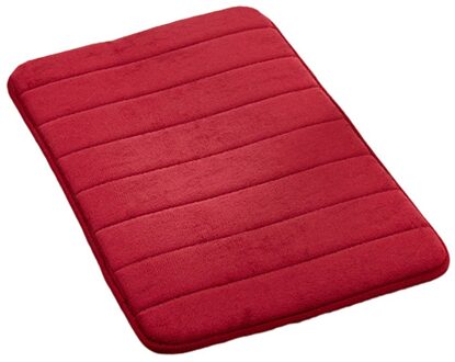 Coral Fluwelen Bad Trage Rebound Tapijt Mat Slaapkamer Deur Mat Badkamer Keuken Absorberende Anti-Slip Deur Mat 01