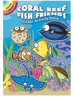 Coral Reef Fish Friends Sticker Activity Book - Susan Shaw-Russell