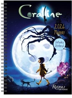 Coraline 2026 Planner Calendar (Includes Stickers) - Laika LLC