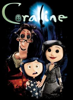 Coraline Other Mother And Father Unisex T-Shirt - Black - XXL Zwart