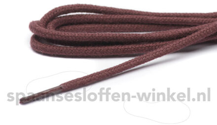 Cordial Katoenen schoenveters rond dikte 3 mm 70 cm Bordeaux - One size