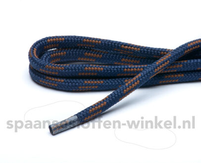 Cordial Polyester donkerblauw/bruin fijn rond dikte 4 mm 180 cm Veelkleurig - One size