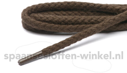 Cordial Schoenveters grof rond dikte 4 mm 150 cm Bruin - One size
