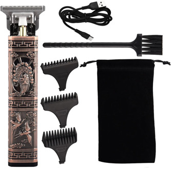 Cordless Electric Beard Trimmer Haircut Clipper USB Rechargeable Hair cutter Trimmer Men Baldheaded Barber Cut Hair Cut Machine