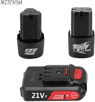 Cordless Electric Screwdriver Battery 12V 16.8V 21V Power Tools Cordless Lithium Drill