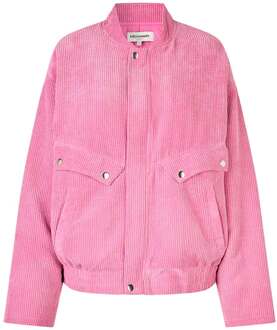 Corduroy bomberjas Hawaii  roze - S,M,L,