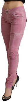 Corduroy Skinny Jeans Roze Roségoud - EU 40 / UK 12