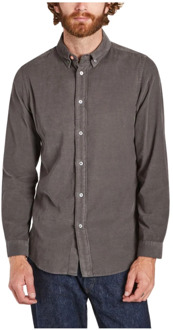 Corduroy slank fit Overhemd PS By Paul Smith , Gray , Heren - XS