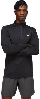 Core 1/2 Zip Longsleeve Hardloopshirt Heren zwart - XXL