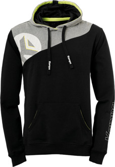 Core 2.0 Hoody Hoop Groen-Donker Grijs Melange Maat L