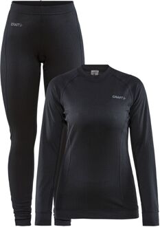 Core Dry Baselayer Thermoset Dames - Zwart - Maat S