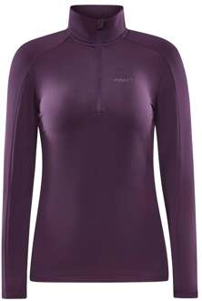 Core Gain Midlayer Hardloopshirt Dames paars - L