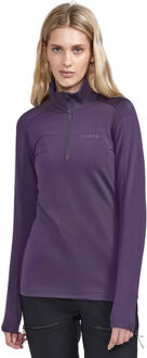 Core Gain Midlayer Hardloopshirt Dames paars - XL