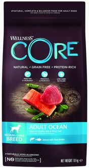 Core Grain Free Dog Ocean Zalm & Tonijn 1,8 kg - Hondenvoer - 1,8 kg