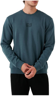 Core Identity Crew Sweater Heren donkergroen - M