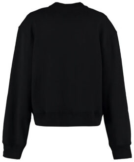 Core-logo zwart sweatshirt