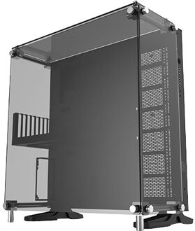 Core P5 Tempered Glass Edition ATX Wall-Mount Chassis - Black