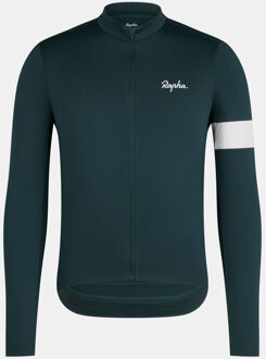 Core Thermal Long Sleeve Jersey Fietsshirt Groen