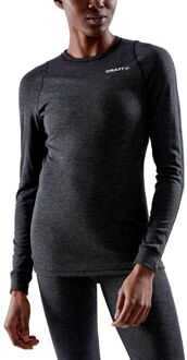 Core Wool Merino LS Shirt Dames zwart - XL