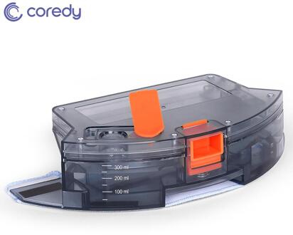 Coredy Robot Stofzuiger Onderdelen Vervanging 300 Ml Water Tank Reservoir Met 1 Pcs Mop Kleding Voor R500+ veegmachine Dweilen