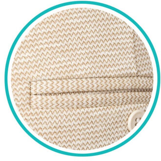 Corel broek boa flare jacquard lurex-camel Bruin - 42