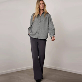 Corel broek boa flare uni antracite - maat 44 Houtskool