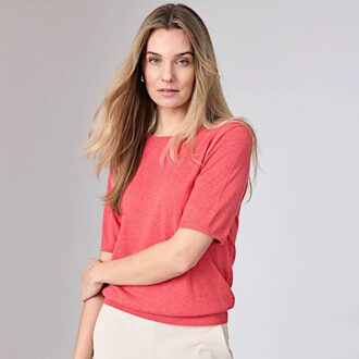 Corel top feline-blush Roze - M