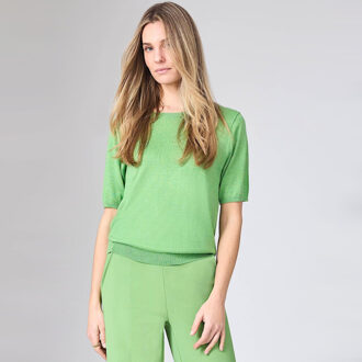 Corel top feline-verde Groen - M