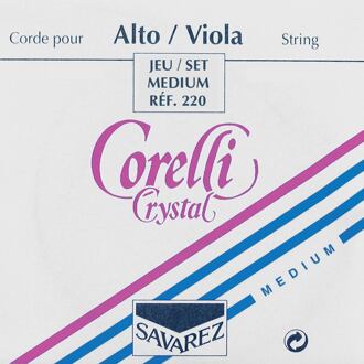 Corelli CO-220 snarenset altviool snarenset altviool, 28/30 cm., medium, bestaande uit CO-221, CO-222, CO-223 en CO-224