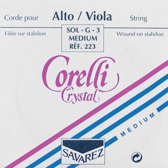 Corelli CO-223 altvioolsnaar G-3 altvioolsnaar G-3, 28/30 cm., medium, stabilon, tungsten